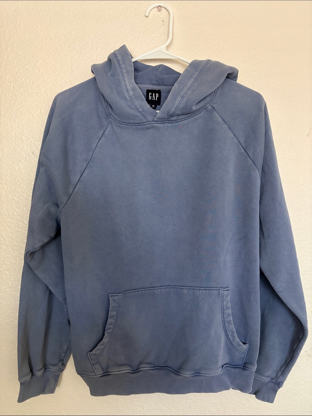 GAP Women's Dusty Blue Hoodie Sweatshirt